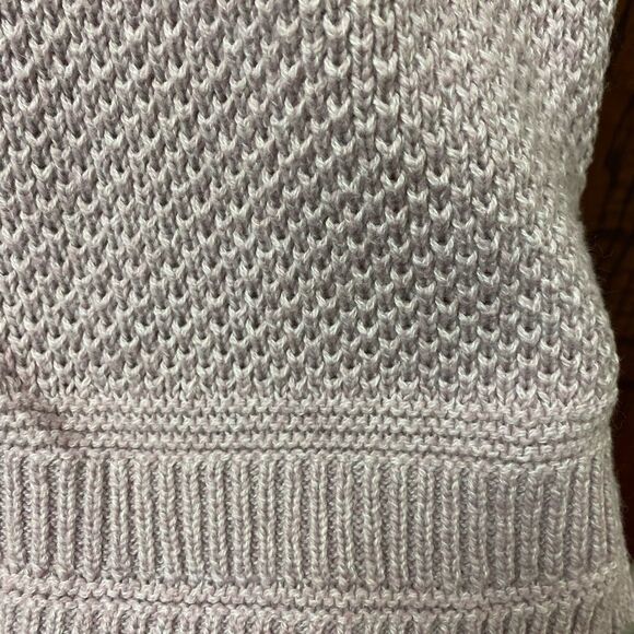 OLD navy open‎ knit soft pink raglan sweater - Picture 4 of 6